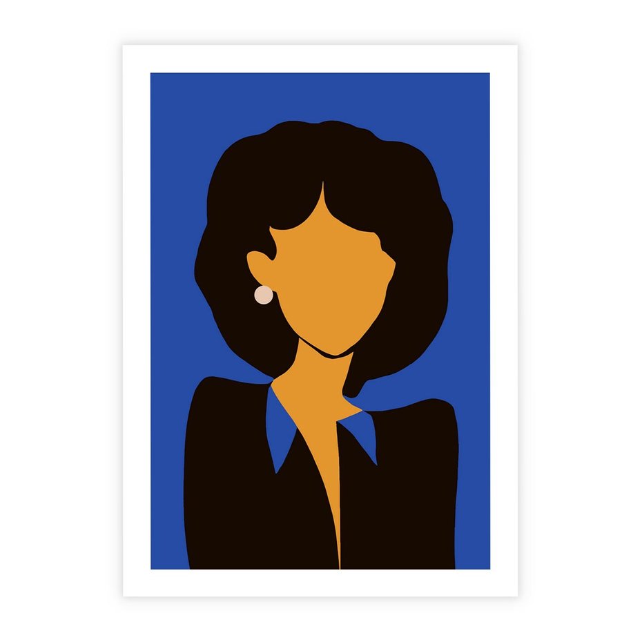 Plakat bez ramy 30x40 - Modernistyczne Wibracje - sztuka nowoczesna, plakat