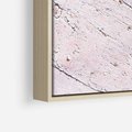 Obraz w ramie 50x70 - Nowoczesna Elegancja - beton, struktura - rama drewno