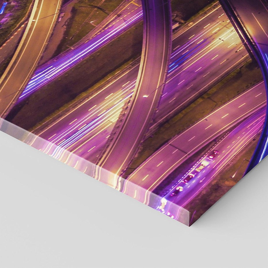 Obraz na płótnie 140x70 - Wiadukty i autostrada - Węzeł drogowy w USA - wiadukty, autostrada