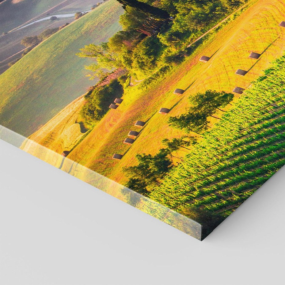 Obraz na płótnie 70x50 - Pejzaż w perspektywie - pejzaż, perspektywa