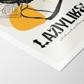 Plakat bez ramy 30x40 - Kobiecość w Literach - grafika, nowoczesność
