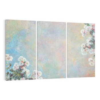 Obraz na płótnie 120x80 - Księżycowy sen artysty - subtelny obraz olejny, minimalizm