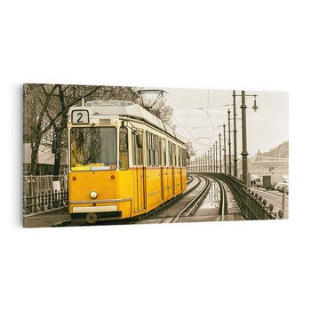 Obraz na płótnie 140x70 - Tramwaj w Lizbonie - Lizbona, tramwaj