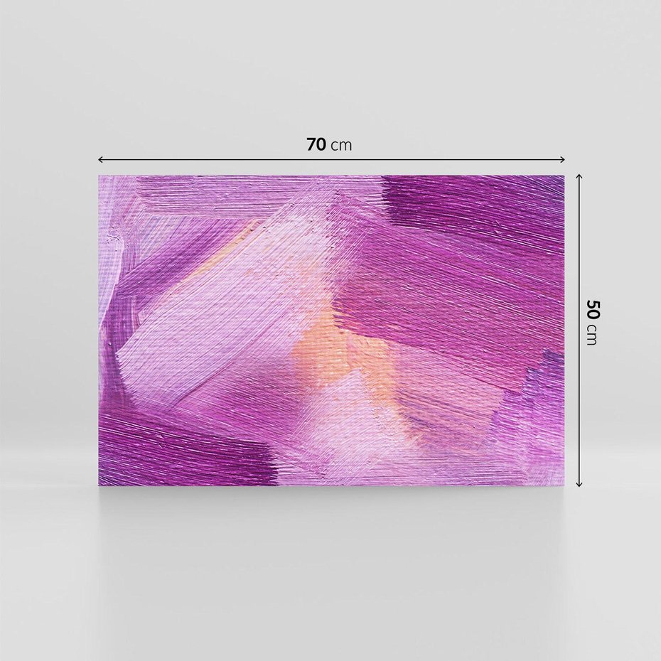 Obraz na płótnie 70x50 - Abstrakcyjna gra kolorów - abstrakcja, akwarela