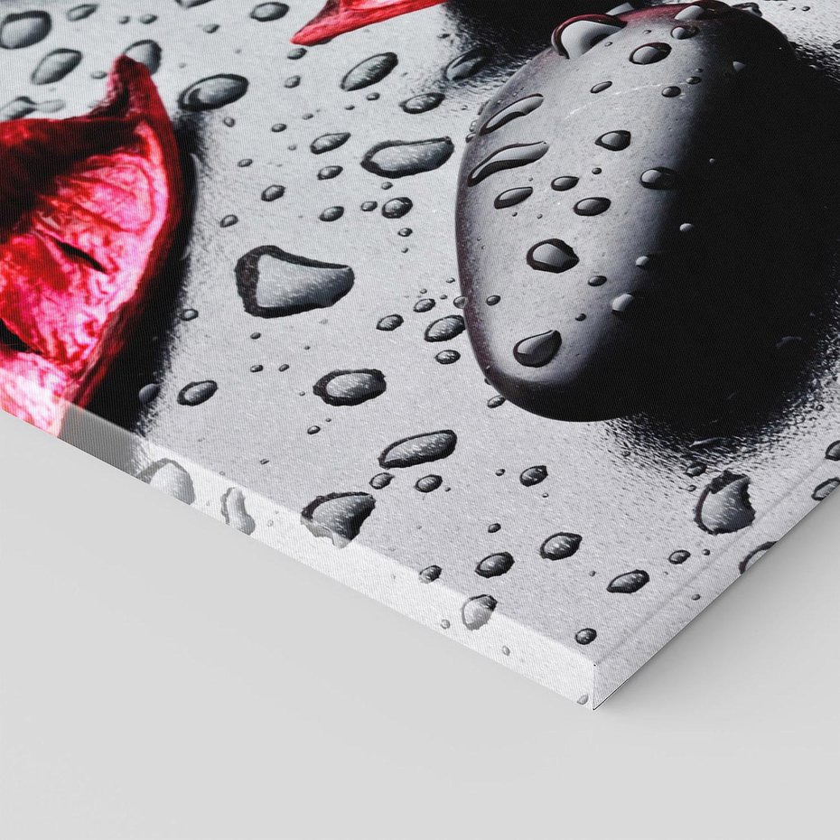 Obraz na płótnie 50x70 - Spa wśród Natury - spa, kamienie