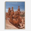 Obraz w ramie 80x120 - Spektakularne Formacje Naturalne - kanion, pustynia - rama drewno