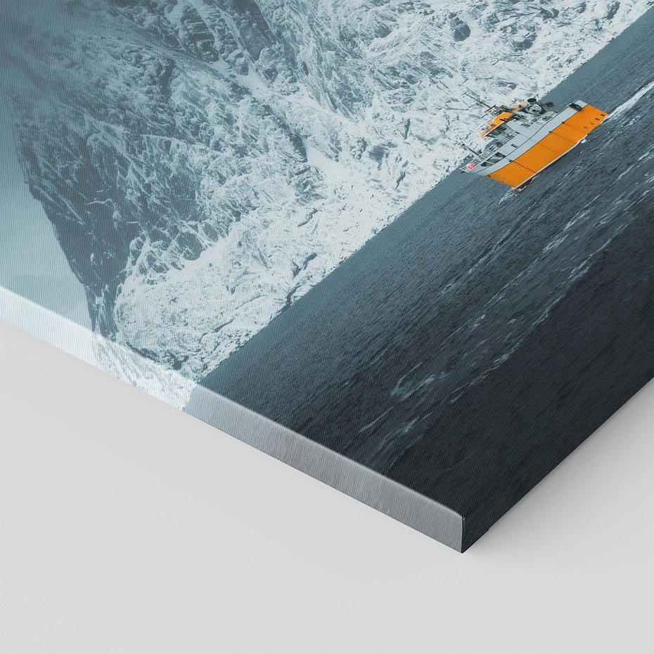 Obraz na płótnie 50x70 - Skandynawski pejzaż - skadynawski, pejzaż