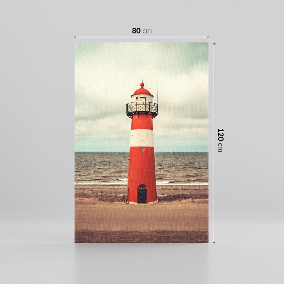 Obraz na płótnie 80x120 - Retro Urok Morza - fotografia w stylu retro, vintage