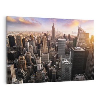 Obraz na płótnie 120x80 - Pulsujące serce USA - NY, Nowy Jork