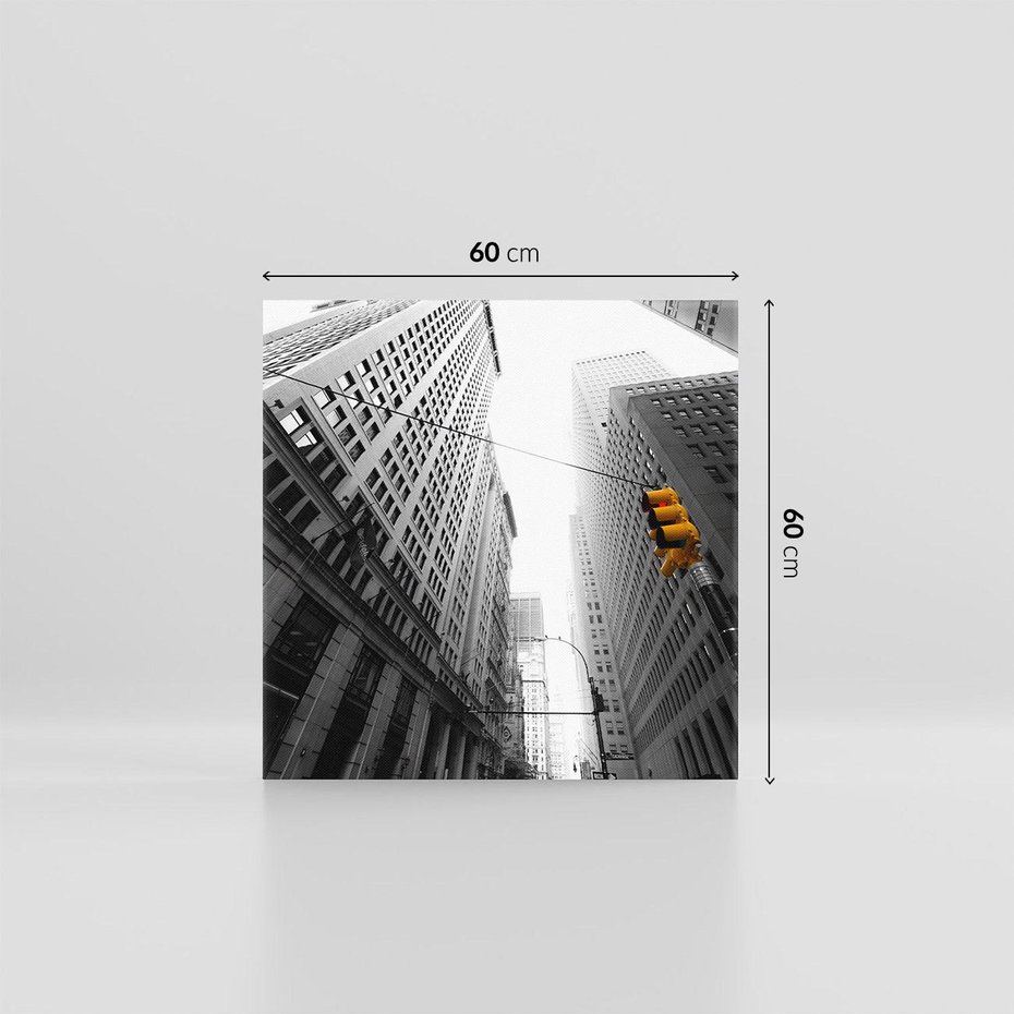 Obraz na płótnie 60x60 - Miejskie Wieże - miasto, wieżowce