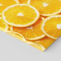 Obraz na płótnie 50x50 - Wyrazista moc pomarańczy - pomarańcze, owoce