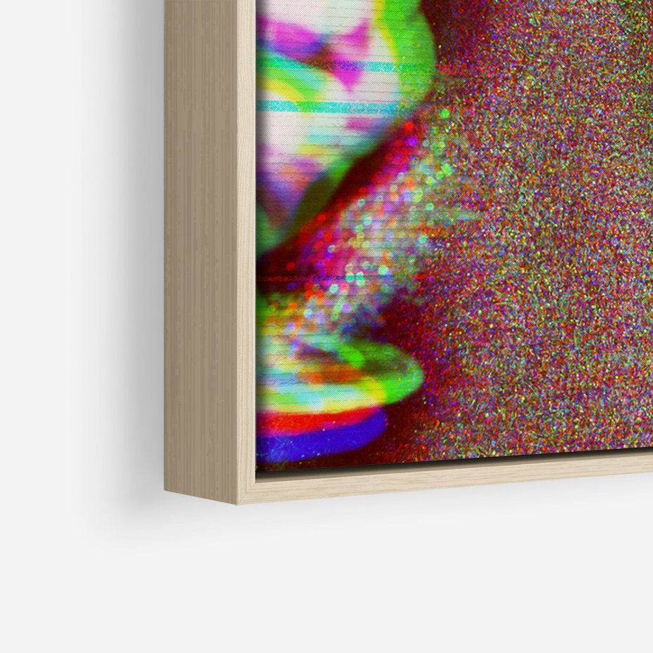 Obraz w ramie 70x100 - Zakochani na Kliszy - zdjecie, stara prześwietlona klisza - rama drewno