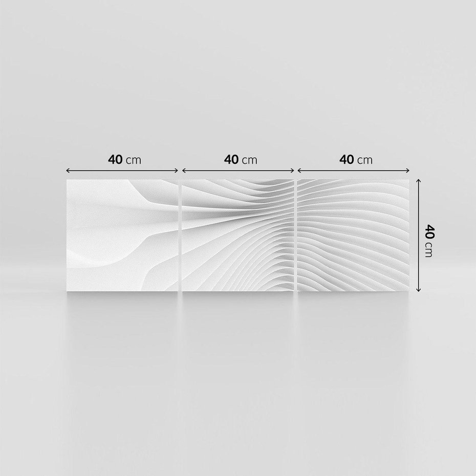 Obraz na płótnie 120x40 - Odkryj Nowe Wymiary - abstrakcja