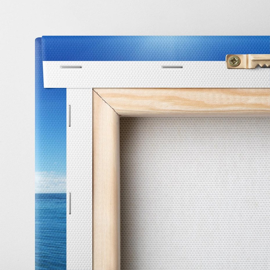 Obraz na płótnie 120x60 - Rajskie plaże Karaibów - Karaiby, plaża