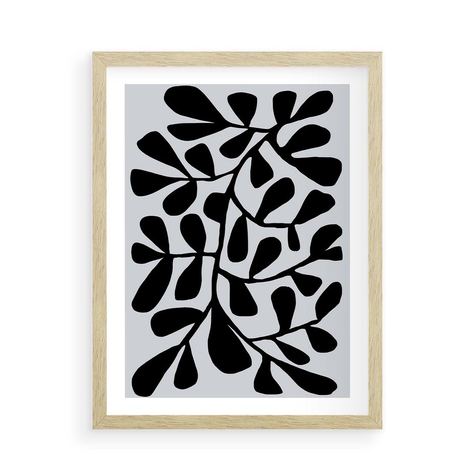 Plakat w ramie 50x70 - Echa Wyobraźni - matisse, sztuka nowoczesna - rama drewno