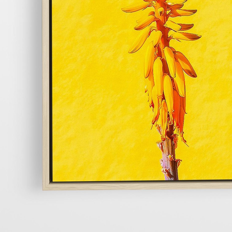 Obraz w ramie 120x80 - Radość Natury - kolor, kwiaty - rama drewno