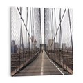 Obraz na płótnie 70x70 - Nowoczesna Linia - most, nowoczesna