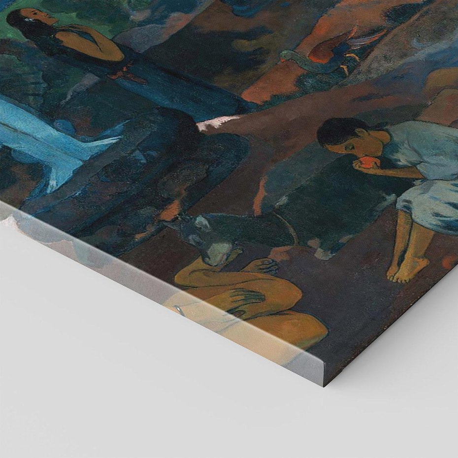 Obraz na płótnie 100x70 - Skąd przyszliśmy? Kim jesteśmy? Dokąd idziemy? - Reprodukcja - reprodukcja, obraz na płótnie