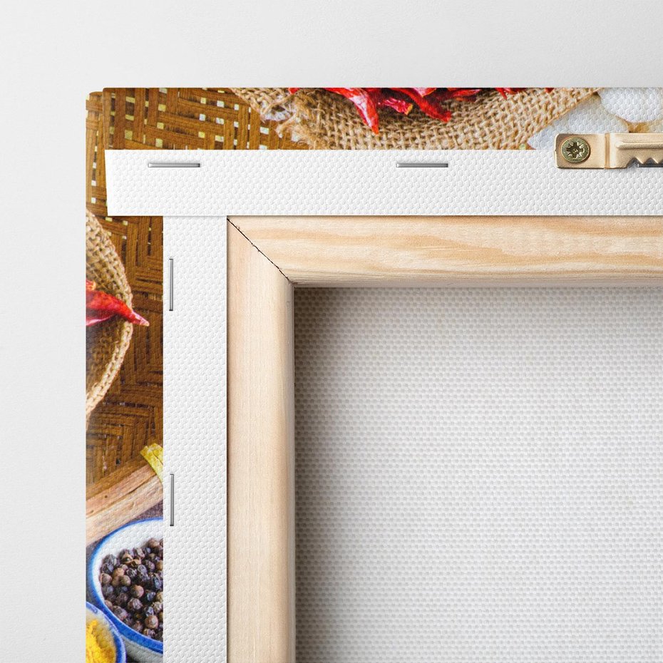 Obraz na płótnie 100x70 - Pełnia azjatyckich smaków - przyprawy, azja