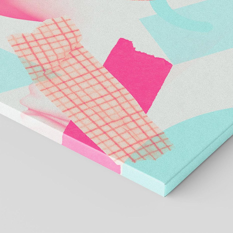 Obraz na płótnie 70x100 - Sztuka w Różach - nowoczesna sztuka, kolaż ze zdjęć