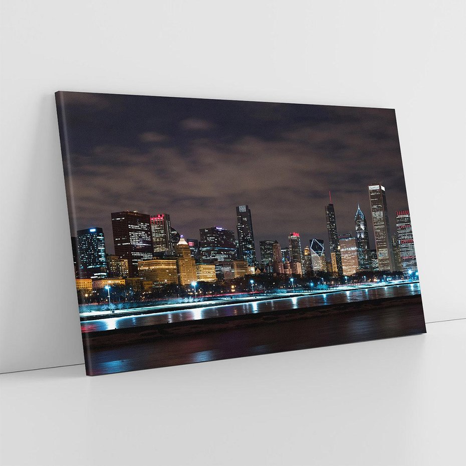 Obraz na płótnie 70x50 - Chicago - Miasto kontrastów - Chicago, USA