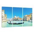 Obraz na płótnie 120x80 - Urok wenecjańskiego kanału - Wenecja, Włochy