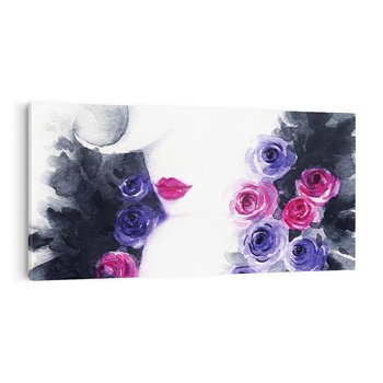 Obraz na płótnie 120x60 - Urok osobowości - kobieta, portret