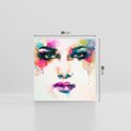 Obraz na płótnie 30x30 - Kobieta Abstrakcja Twarz - kobieta, abstrakcja