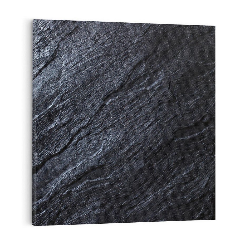 Obraz na płótnie 70x70 - Kamienne tekstury w trójwymiarze - kamień, tekstura