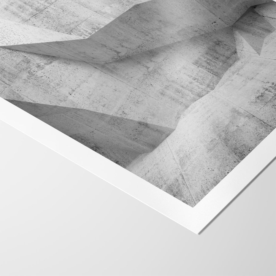 Plakat bez ramy 30x40 - Geometryczna harmonia sztuki - geometria, sztuka