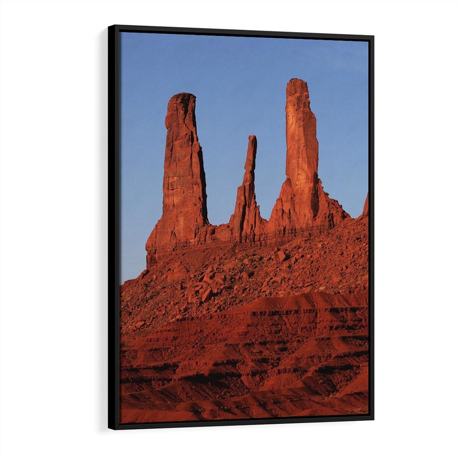 Obraz w ramie 70x100 - Wielki Kanion - majestat pustyni - Wielki Kanion, pustynia - rama czarna