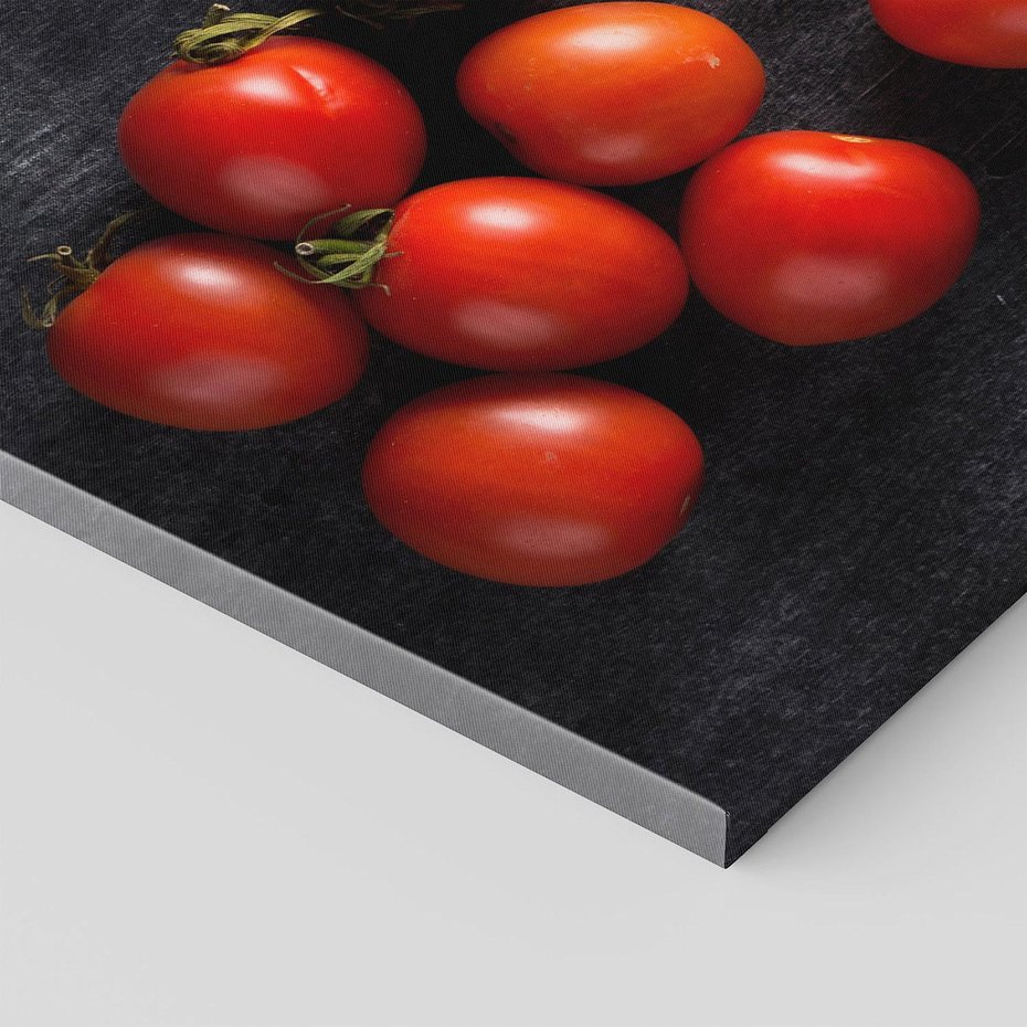 Obraz na płótnie 120x80 - Świeżość Smaku - pomidory, kuchnia