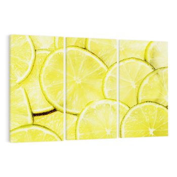 Obraz na płótnie 120x80 - Cytryny, Limonki - Owocowa Świeżość - cytryny, limonki