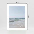 Plakat bez ramy 30x40 - Spokój nad Brzegiem - plaża, morze