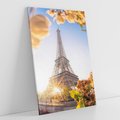 Obraz na płótnie 80x120 - Ikona Paryża - Wieża, Eiffla