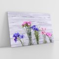 Obraz na płótnie 70x50 - Kwiatowe impresje - kwiaty,