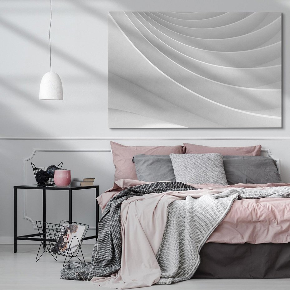 Obraz na płótnie 70x50 - Geometryczna Harmonia - geometryczne, kształty