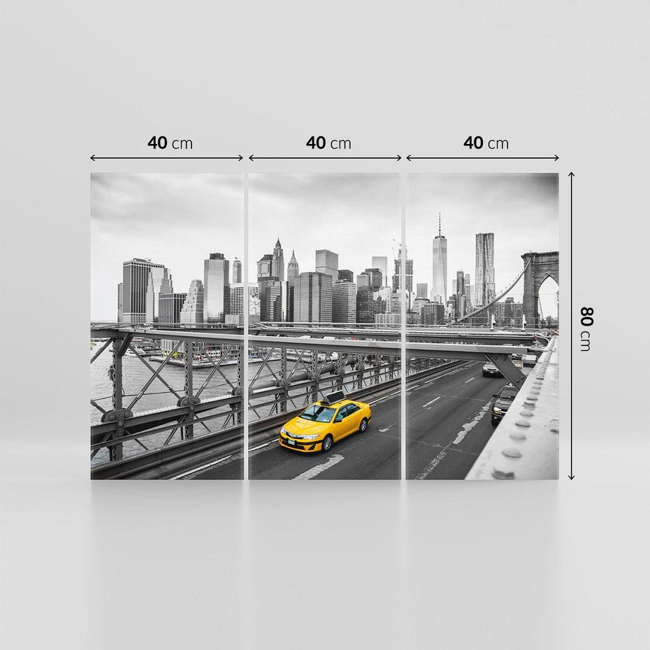 Obraz na płótnie 120x80 - Brooklyn: energia Nowego Jorku - Brooklyn, Nowy York