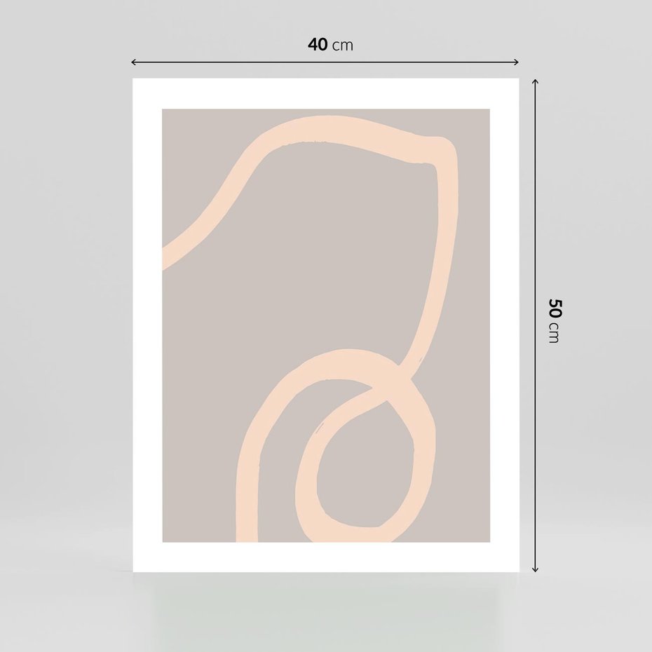 Plakat bez ramy 40x50 - Wystylizowana Rewolucja - minimalistyczny obraz, nowoczesny