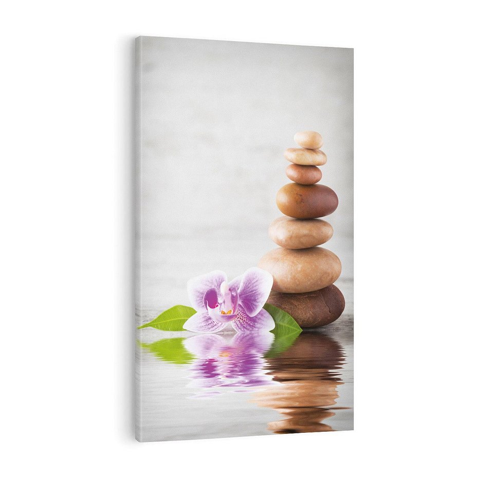 Obraz na płótnie 50x70 - Spa japońskie: sztuka relaksu - spa, japońskie