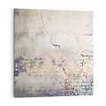 Obraz na płótnie 40x40 - Surowość ściany z betonu - ściana, beton