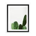 Plakat w ramie 40x50 - Minimalizm Natury - kaktus, zbliżenie - rama czarna
