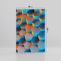 Obraz na płótnie 80x120 - Trójwymiarowa Gra - geometryczna, 3D