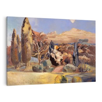 Obraz na płótnie 70x50 - Landscape of the Moon's First Quarter (1943), Paul Nash - Reprodukcja - reprodukcja, obraz na płótnie