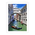 Plakat bez ramy 30x40 - Romantyczna gondola w Wenecji - Wenecja, gondola