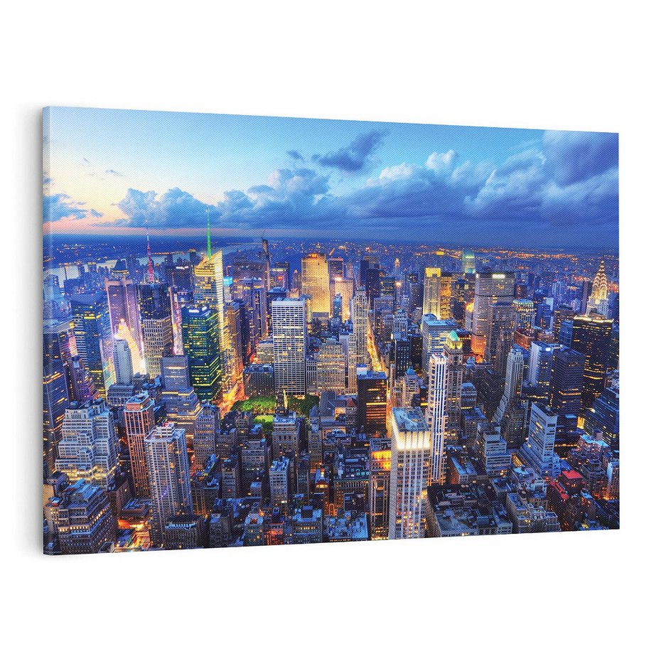 Obraz na płótnie 120x80 - Energia wielkiego miasta - Nowy Jork, NY