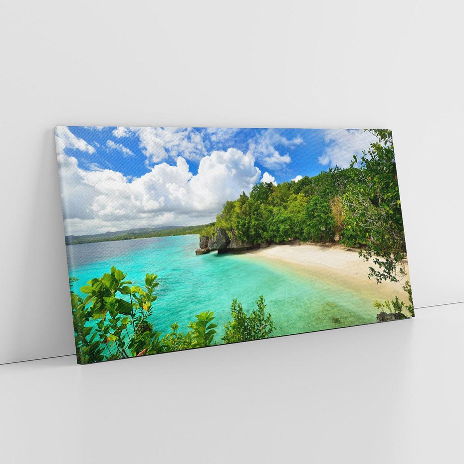Obraz na płótnie 100x50 - Tropikalna wyspa na Filipinach - Filipiny, tropikalna