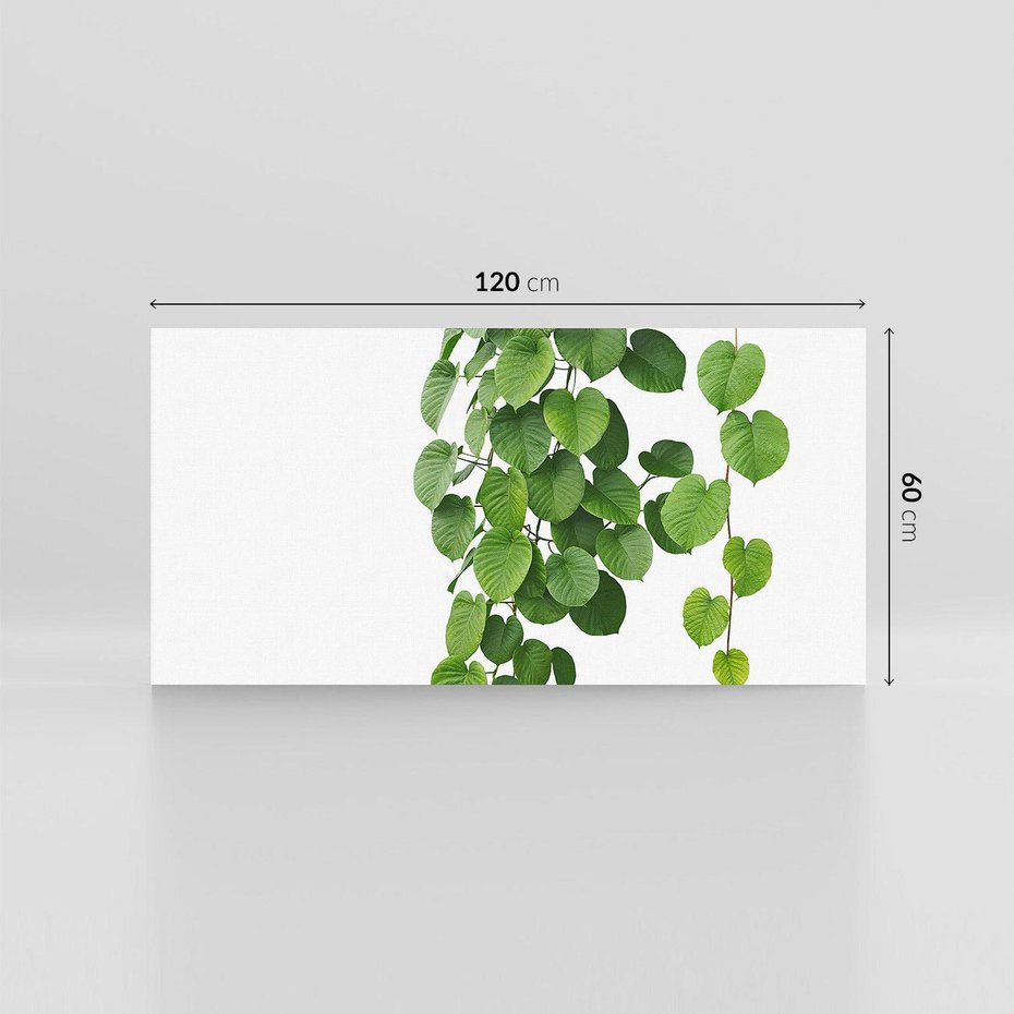Obraz na płótnie 120x60 - Świeżość Natury - liście, zielone