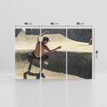 Obraz na płótnie 120x80 - Skateboardowe Wyzwanie na Desce - deskorolka, skateboard