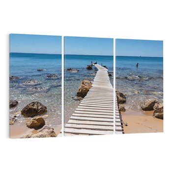 Obraz na płótnie 120x80 - Oaza spokoju - plaża, morze